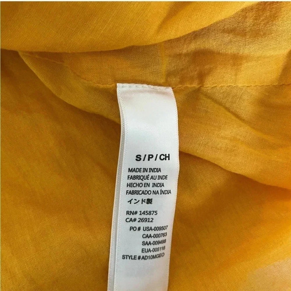 Revolve Amuse Society Georgie mustard yellow dress - Picture 11 of 12